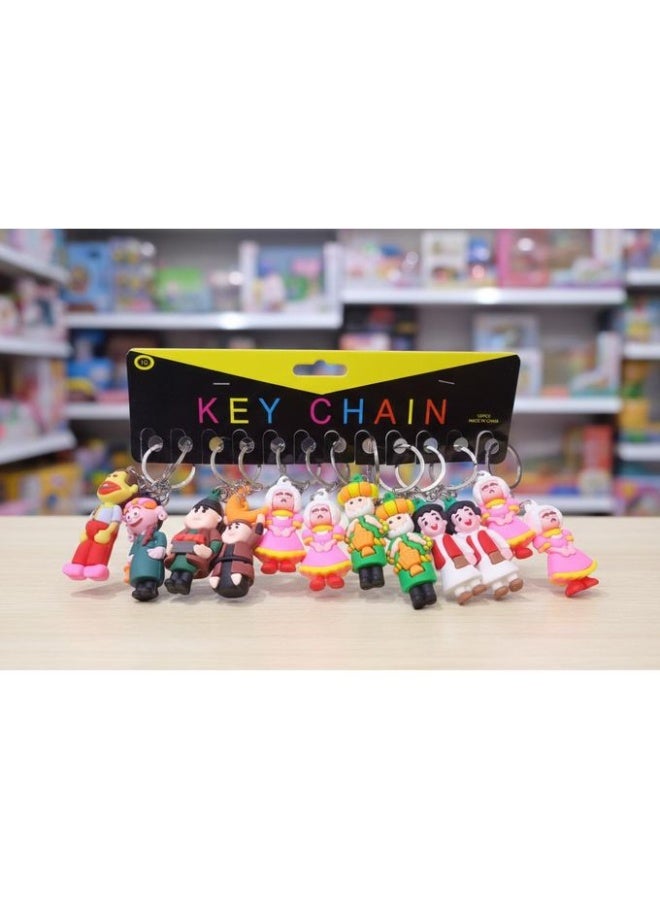 مجموعة ميداليات شخصيات رمضانية – 12 قطعة بتصاميم ملونة واحتفالية مستوحاة من أجواء رمضان – مثالية للأطفال، توزيعات الحفلات، الهدايا المدرسية وهواة التجميع – خفيفة الوزن ومتينة - Image 2